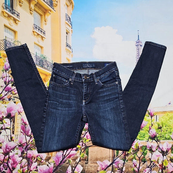 Lucky Brand Denim - Lucky Brand Skinny Jeans in Dark Indigo Size 0/25